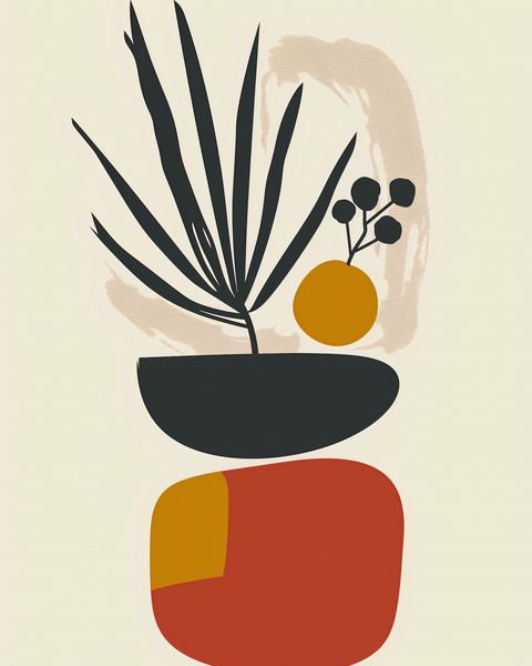 Plakat 40x50cm Botaniczny Wgląd zdjęcie 1