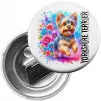 Magnes na lodówkę z otwieraczem PIES PSY PIESEK RASA YORKSHIRE TERRIER