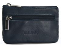 etui na klucze ze skóry naturalnej bellugio - granatowe