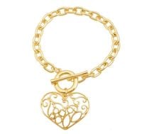 bransoletka toggle z sercem (b21/wio/05au)