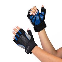 rękawice treningowe na siłownię fitness pretorians niebieskie m