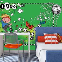 Fototapeta - Pierwszy gol 100x70