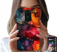 ETUI DO XIAOMI NOTE 9 - KAMIENNE WZORY, OBUDOWA CASE + SZKŁO
