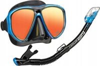 TUSA POWERVIEW MIROR ZESTAW MASKA FAJKA ANTYREFLEX