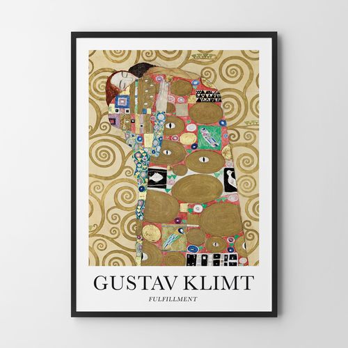Plakat gustav klimt abstrakcja fulfillment 70x100 cm na Arena.pl
