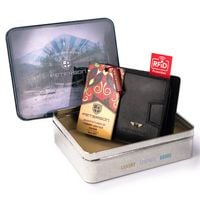 kompaktowy portfel męski ze skóry naturalnej - peterson