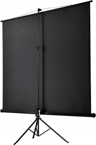 Duży EKRAN PROJEKCYJNY na statywie 200X200cm 112" HDREADY 4K na Arena.pl