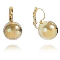 Kolczyki Ze Stali Szlachetnej Pozłacanej Wiszące 2,8 Cm Kst3169