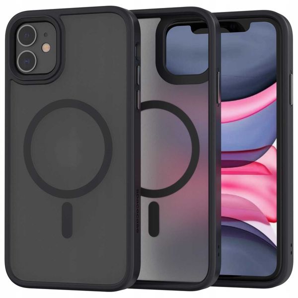 Spacecase Hybrid Mag iPhone 11 black zdjęcie 1