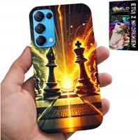 ETUI DO OPPO RENO5 4G 5G - SZACHY SZACHOWNICA, DLA SZACHISTY PIONEK