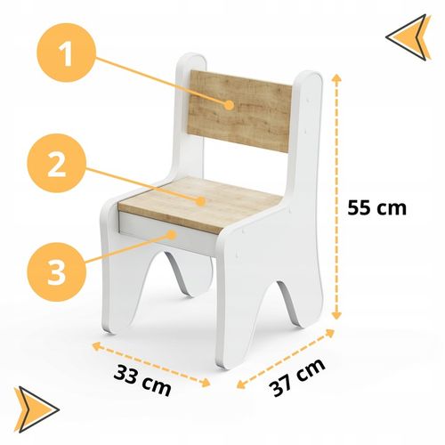 Stolik i krzesełko z szufladą Różne kolory na Arena.pl