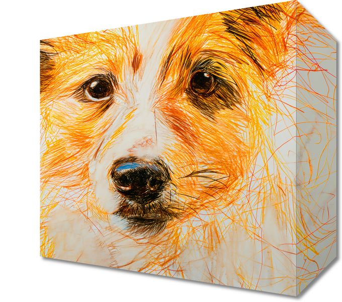 Obraz 20x20cm Uroczy Gość zdjęcie 1