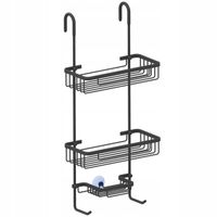 PÓŁKA WISZĄCA POD PRYSZNIC NIERDZEWNA DO ŁAZIENKI ŁAZIENKOWA