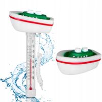 2 x TERMOMETR DO BASENU PŁYWAJĄCY BASENOWY JACUZZI TEMPERATURA OGRÓD + SZNU