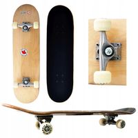 DESKOROLKA SKATEBOARD KLON MLODZIEZOWA DLA DZIECI KLASYCZNA BRAZOWA