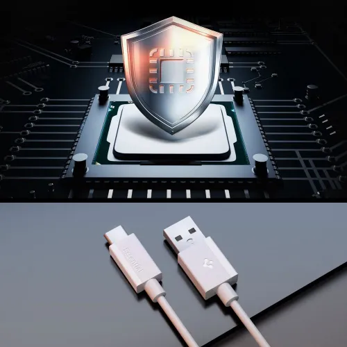 kabel spigen eb6010ac usb-a / usb-c 60w 100 cm - biały na Arena.pl