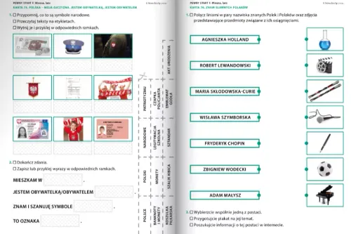 Pewny start. Poziom F. Wiosna, lato. Karty pracy na Arena.pl