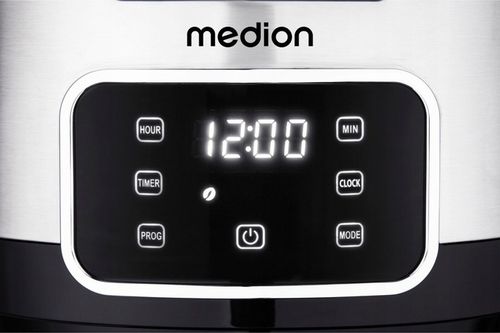 Ekspres przelewowy MEDION 1.25L 900W,Reg.aromatu,do 10 filiżanek,TERMOS na Arena.pl