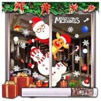 MOCNE DEKORACYJNE OZDOBNE ŚWIĄTECZNE NAKLEJKI NA OKNO