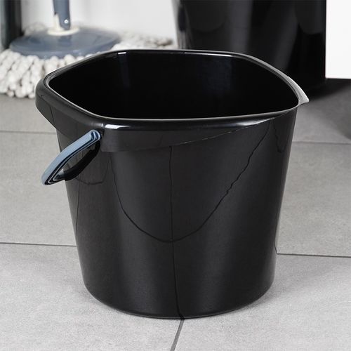 Wiadro plastikowe czarne 10 l na Arena.pl