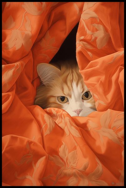 Plakat 61x91,5cm Ukryty Kot zdjęcie 2