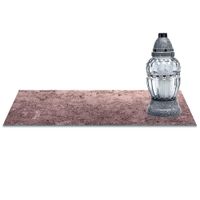 SZKLANA PODSTAWKA POD ZNICZE z dedykacją 60x30cm Złoto 39d