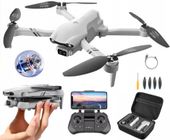DRON F10 2 KAMERY WIFI HD ZABAWKA ZDALNIE STEROWANY PILOT + 3*Bateria