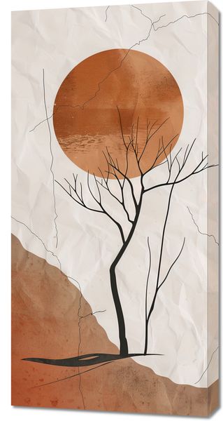 Obraz 50x100cm Surowość Pustyni zdjęcie 1