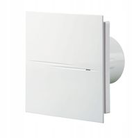 Wentylator osiowy fi 100 mm z timerem cichy biały Vents 100QUIET-STYLET