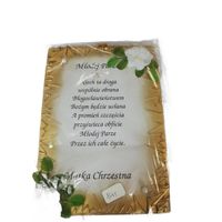 podziękowania młodej parze matka chrzestna