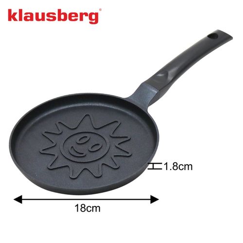 patelnia do słonecznych naleśników 18cm klausberg kb-7972 na Arena.pl