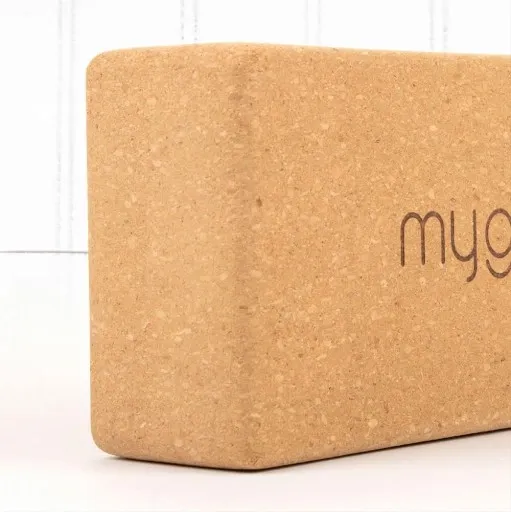Korkowy klocek do jogi myga Cork Block zdjęcie 2