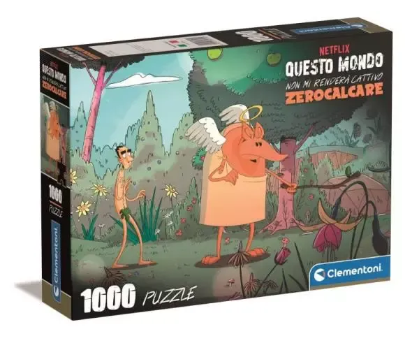 Clementoni Puzzle 1000el Zerocalcare 39795 zdjęcie 1