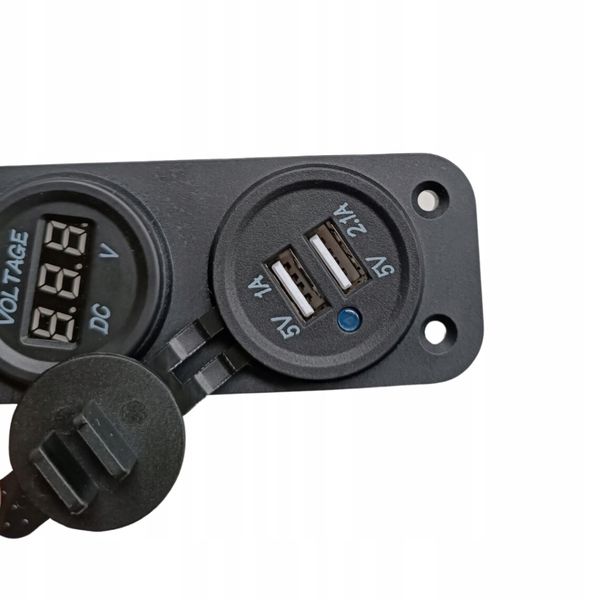 Panel sterowania z przełącznikami Interlook SDP03-BLACK zdjęcie 2