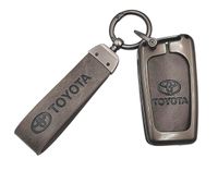 3w1 TOYOTA ETUI na kluczyk + BRELOK skórzany Aygo Yaris Auris Avensis Verso