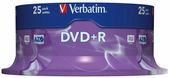 Dobre Płyty VERBATIM DVD+R 4.7GB Cake 25 sztuk