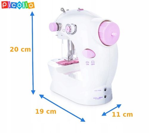 MASZYNA DO SZYCIA DLA DZIECI + AKCESORIA PICOLLO na Arena.pl
