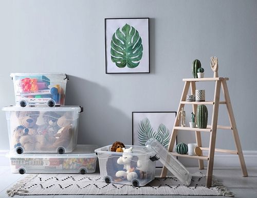 pojemnik roller box 20l, pokrywa turkus na Arena.pl