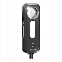 Puluz Metalowa Obudowa Ochronna Etui Case Z Osłoną Obiektywu Do Insta360 X4