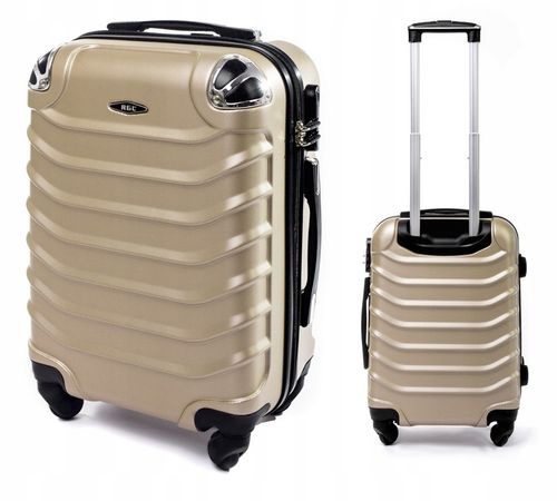 MAŁA KABINOWA WALIZKA L NA KÓŁKACH PODRÓŻNA TORBA ABS RGL na Arena.pl