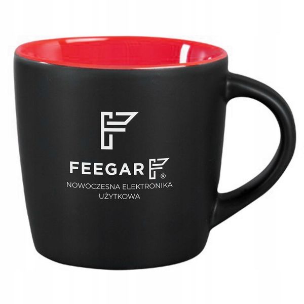 Oryginalny Duży Kubek Z Logo Feegar 360 Ml zdjęcie 2