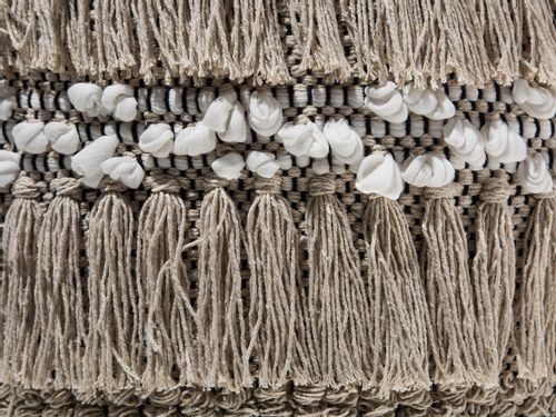 Puf ø 44 cm beżowy NOIDA na Arena.pl