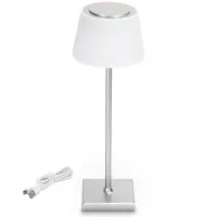 Akumulatorowa lampa biurkowa 4W CCT z dotykowym ściemnianiem i ładowaniem USB dla wygody użytkowania