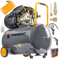 KOMPRESOR OLEJOWY 100L 8 BAR SPRĘŻARKA 230V 530l/min 4,7KM ZESTAW