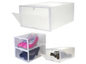 Pudełko organizer pojemnik na buty obuwie z klapą