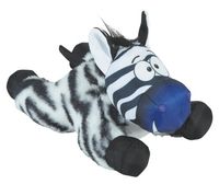 Maskotka z piszczałką dla psa - pluszowa zabawka Zebra Caleb Rozmiar L 35cm