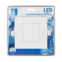 Panel kwadratowy LED 18W 1380lm zimny podtynkowy do biura energoszczędny
