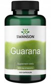 SWANSON GUARANA 100kap 500mg ODCHUDZANIE energia