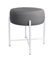 Taboret Pola noga metalowa biała BL14