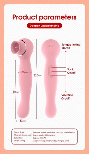 stymulator dla kobiet 2w1 wibracje ssanie na Arena.pl